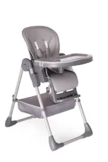 Kidnort Jordgubbe Jídelní židlička šedá (KNKRZ000003)