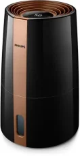 Philips HU3918/10 čierna / Zvlhčovač vzduchu s technológiou NanoCloud / 3 l / Zvlhčovanie 300 ml-h / kábel 1.6m (HU3918/10)