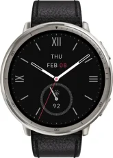 Amazfit Active 2 NFC Premium (Round) čierna / múdre hodinky / 1.32 "AMOLED / 5ATM / BT 5.2 / NFC / GPS (10589)