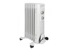 Clatronic RA 3735 biela / Olejový radiátor / 7 rebier / až 1500W / 3 vykurovací stupne (RA 3735)