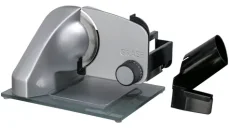 Graef Classic C21+ stříbrná / Elektrický kráječ potravin / 170 W / průměr nože 170 mm / tloušťka řezu 0-20 mm (CLASSIC C 21+)