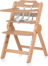 CHIPOLINO Dřevěná jídelní židlička Cacao 2v1 Wood (STHCO0241WO)