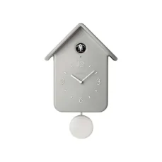 Guzzini HOME QQ světle šedá / Kukačkové hodiny / s kyvadlem / ABS plast (16860208)