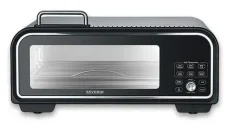 Severin PG 8575 SERICO černá / Pec na pizzu / Digitální / 2000W / do 400°C / 21 programů