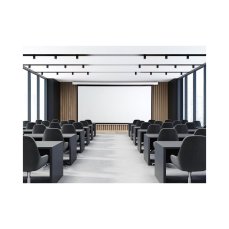 Aveli Elektrické projekční plátno, 366x275 (4:3) 180'