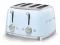 Smeg TSF03PBEU světle modrá / Topinkovač / 2000 W / 4 sloty / 4 topinky / 6 stupňů opečení (TSF03PBEU)