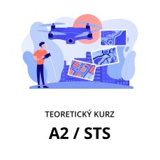 Teoretický kurz profi pilota dronov – A2 a STS (online) (38207)
