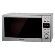 Sencor SMW 6022 strieborná / Mikrovlnná rúra / 800W / 20L (8590669083787)