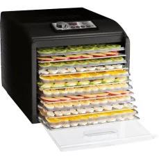 Sencor SFD 6601BK čierna / Sušička ovocia / 500 W / Rozmer sita: 330 × 300 mm / Teplota: 35-70 °C (8590669308170)