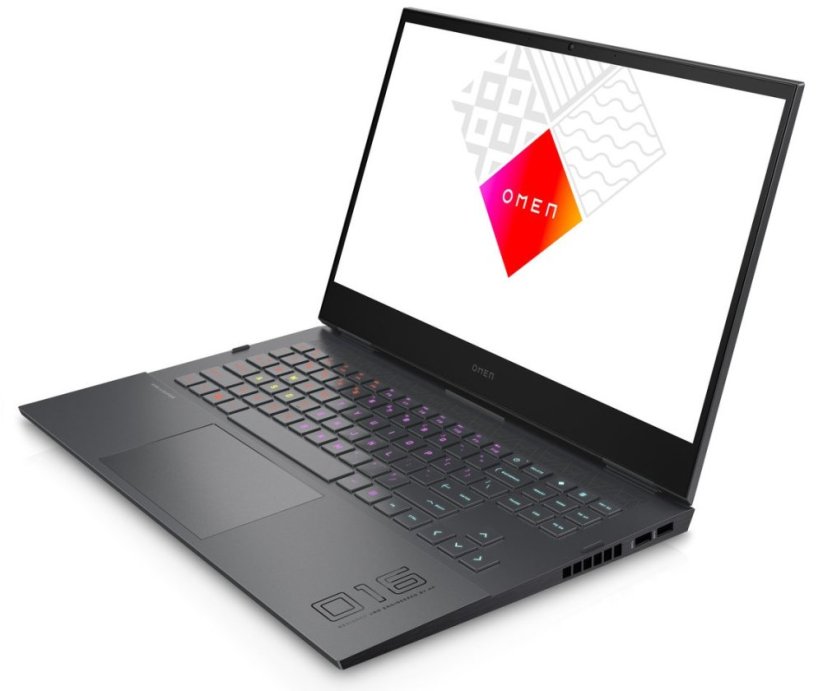 Herní notebook HP OMEN 16-c0011ne 16 palců / AMD Ryzen 7 5800H 3.20 GHz / 16 GB / 1 000 GB NVMe SSD / Černá