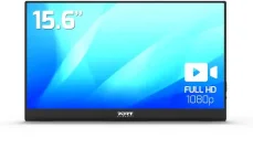 15.6" PORT CONNECT Nomad černá / 1920x1080 / FHD / 16:9 / 2xUSB-C + 3.5mm Jack + USB-A / přenosný (902101)