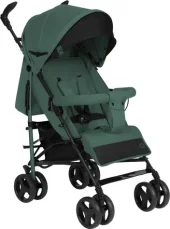 LIONELO Kočárek golfový IRMA Green Emerald / Nosnost do 15 kg / 6-36 měsíců (LO-IRMA GREEN EMERALD)