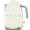 SMEG 50#39;s Retro Style krémová / Rýchlovarná kanvica / 1.7L / 2400W (KLF03CREU)