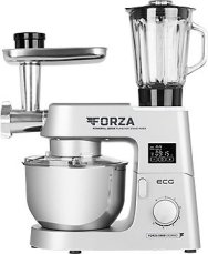 ECG FORZA 5500 Giorno Argento / kuchynský robot / 1500 W / nerez misa 6.5 L / 6 rýchlostí (100001760498)