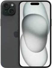 Apple iPhone 15 PLUS 128GB čierna / 6.7" / 128GB / iOS17.3 (MU0Y3SX/A)