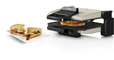 BOSCH TCG3302 strieborná / Kontaktný gril / 2000 W / 682 cm2 (TCG3302)