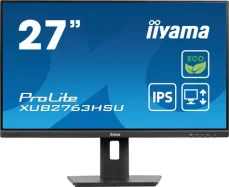 27" IIYAMA ProLite XUB2763HSU-B1 čierna / IPS / 1920x1080 / 16:9 / 3ms / 1300:1 / 250cd / repro / HDMI / DP (XUB2763HSU-B1)