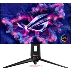 ASUS ROG Swift PG27AQDP / AMOLED / 2560 x 1440 / OLED / 16:9 / 0.03ms / 1500000:1 / 450cd-m2 / 2xHDMI+DP+2xUSB-A (90LM0A20-B01A70)