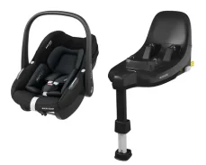 Maxi-Cosi Pebble S autosedačka Tonal Black + základna FamilyFix S / autosedačka / od narození (0-13 kg, do 83 cm) (X-8440104110MC-8056010110MC)