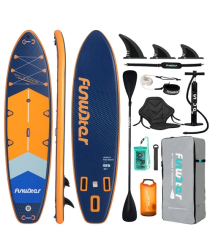 Nafukovací paddleboard FunWater BlueLake 350*90*15 cm