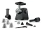 BOSCH MFWS440B Séria 4 strieborná / Mlynček na mäso / 1900 W / 2,5 kg/min / 2 rýchlosti / reverz (MFWS440B)