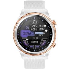 CARNEO Queen HR+ BT call zlatá / Chytré hodinky / 1.43 "/ IP67 / AMOLED / BT (8588009299042)