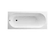 Villeroy  Boch Oberon - Vana Solo 180x80x47 cm, Quaryl, bílá (UBQ180OBE2V-01)