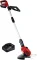 Einhell GE-CT 18 Li červená/černá / Akumulátorový vyžínač trávy / 18V / 2,5 Ah / šířka řezu 24 cm (3411219)