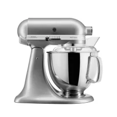 KitchenAid 5KSM175PSECU strieborná / Kuchynský robot Artisan / 300W / 4,8L / 10 rýchlostí (5KSM175PSECU)