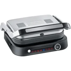 Severin KG 2395 stříbrná / Elektrický gril / 2000W / grilovací plocha 31.3 x 24.5 cm / doprodej (KG 2395)