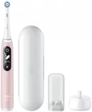 Oral-B iO Series 6N Pink Sand / Elektrická zubná kefka / magnetická iO / 5 režimov / AI / OLED (iO Series 6n Pink)