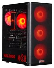HAL3000 MČR Finale Pro černá / Herní PC / AMD Ryzen 5 7600 / 32GB DDR5 / RX 9070 / 1TB PCIe4 SSD / Wi-Fi / W11 (PCHS2724)
