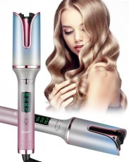 CkeyiN Automatická Rotační Kulma na vlasy - vícebarevná