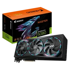 GIGABYTE AORUS GeForce RTX 5080 MASTER 16GB / 2805MHz / 16GB GDDR7 / 256-bit / 1x HDMI + 3x DP / 850W (16) (GV-N5080AORUS M-16GD)