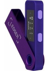 Ledger Nano S PLUS Amethystovo fialová / hardvérová peňaženka na kryptomeny (LEDGERSPLUSAP)