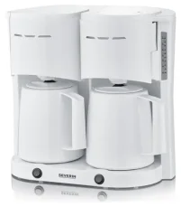 Severin KA 9314 biela / Kávovar na prekvapkávanú kávu / 1000W / 1.0l (KA 9314)