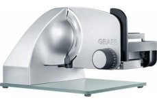 Graef Master M20 stříbrná / elektrický kráječ potravin / 170 W / průměr nože 170 mm / tloušťka řezu 0-20 mm (M20EU)