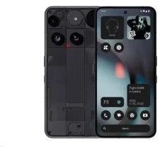 Nothing Phone 3 5G černá / Smartphone / 6,67" AMOLED / Snapdragon 8s Gen 4 / 12GB RAM / 256GB / 5150 mAh / IP68 (A10000022/EU)