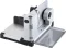 Ritter Icaro 7 strieborná / Elektrický krájač potravín / 65 W / priemer noža 170 mm / hrúbka rezu 0-14 mm / dopredaj (521.000)