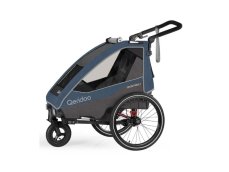 Vozík QERIDOO Sportrex 1 - Jeans Blue