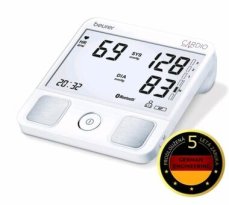 Beurer BM 93 bílá / tlakoměr / snímač EKG / LCD displej / 4x AAA / Bluetooth (BEU-BM93)