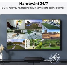 Reolink NVS8-8MD4 - RLK8-800D4 PoE set bezpečnostních kamer