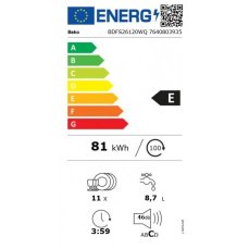 BEKO BDFS26120WQ