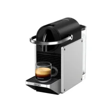 DeLonghi Pixie EN127.S stříbrná/černá / Kávovar na kapsle / Nespresso / 1260 W / 19 bar (0132193843)