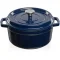 Grand feu Hrniec s vekom liatina/smalt 4,7l tmavomodrý (24337)