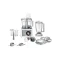 BOSCH MC812S814 / Kuchynský robot / 1250W / 3.9 L / šľahanie / sekanie / strúhanie / drvenie / krájanie / dopredaj (MC812S814)
