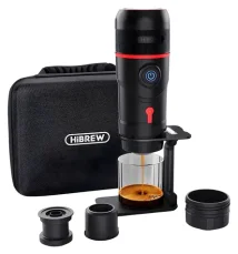 HiBREW H4 Premium / Přenosný kávovar na kapsle 3v1 / Nespresso  Dolce Gusto / 15 bar / 80W (H4-premium)