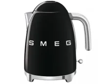 SMEG 50's Retro Style černá / Rychlovarná konvice / 1.7L / 2400W (KLF03BLEU)