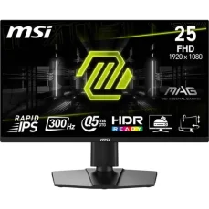 24.5" MSI MAG 255PXF čierna / 1920 x 1080 / IPS / 16:9 / 0.5ms / 1000:1 / 250cd-m2 / HDMI + DP / VESA (MAG 255PXF)