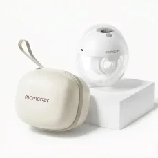 Momcozy M5 šedá / Odsávačka mateřského mléka / elektrická / ovládání appkou / 9 úrovní intenzity (BP380-GR70000B00105-C)